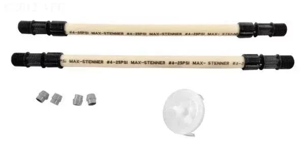 #4 Santoprene, 0-25 psi/0-1.7 bar, 2/pk