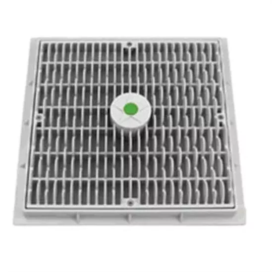 Aquastar 12" Retrofit Wave Suction Outlet Cover - White