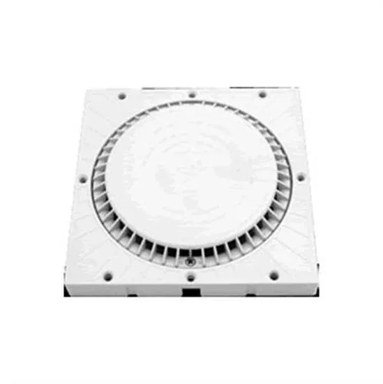 Aquastar 12" x 12" White Drain Frame Only