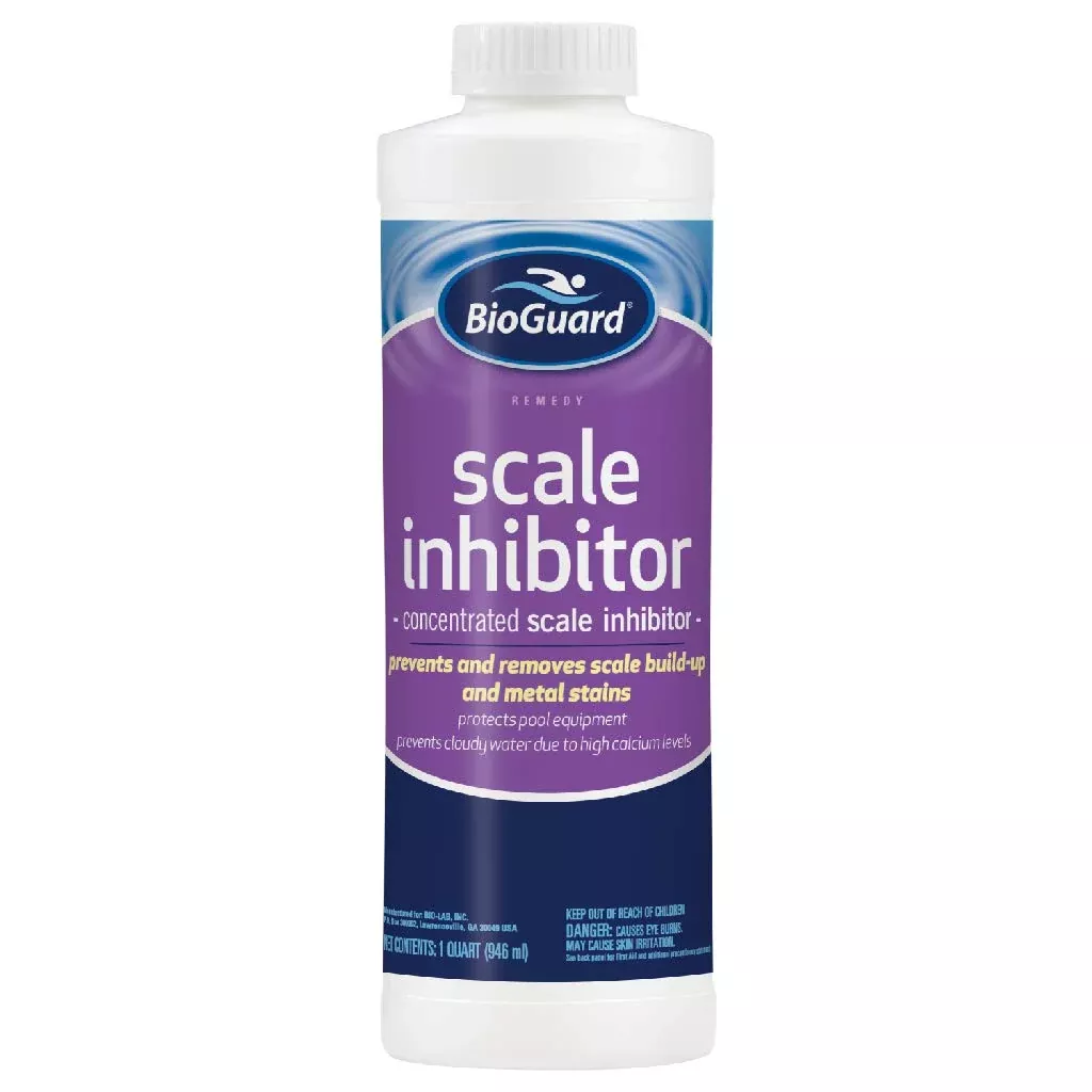 BioGuard Scale Inhibitor 1 Quart Concentrated Formula Prevents and Removes Scale