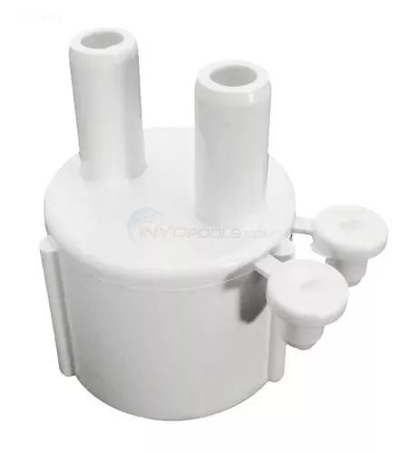 “END CAP MANIFOLD 1″”S x (2) 3/8″” BARBS” – 672-4020