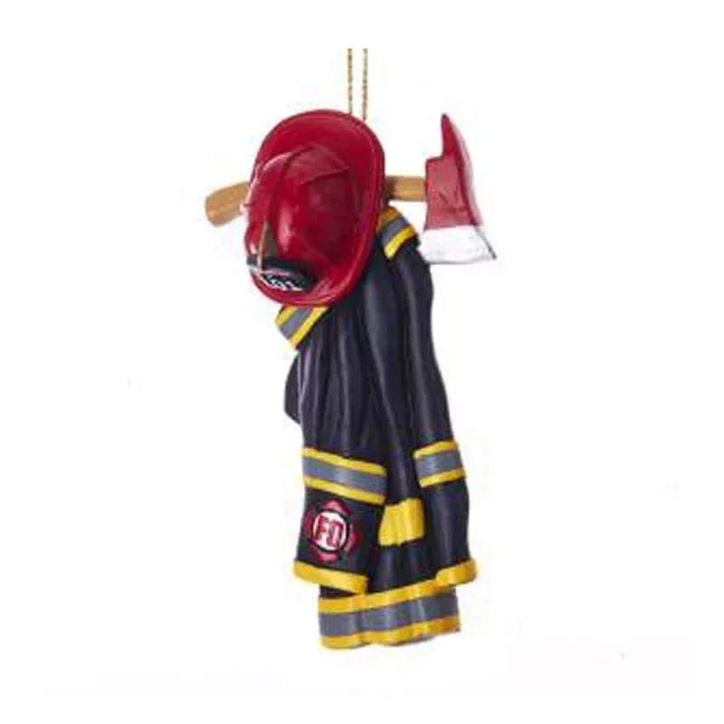 Firefighter Uniform Christmas Tree Ornament J8509 New