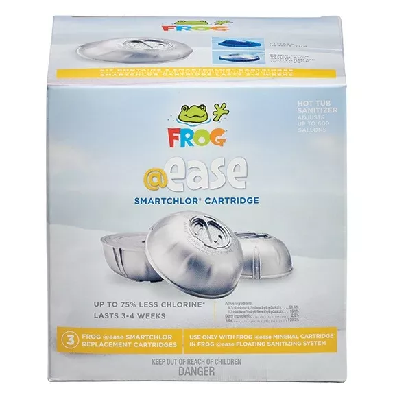FROG @ease SmartChlor Replacement Cartridge 3-Pack for FROG @ease Floating Sanitizing System (01-14-3258)