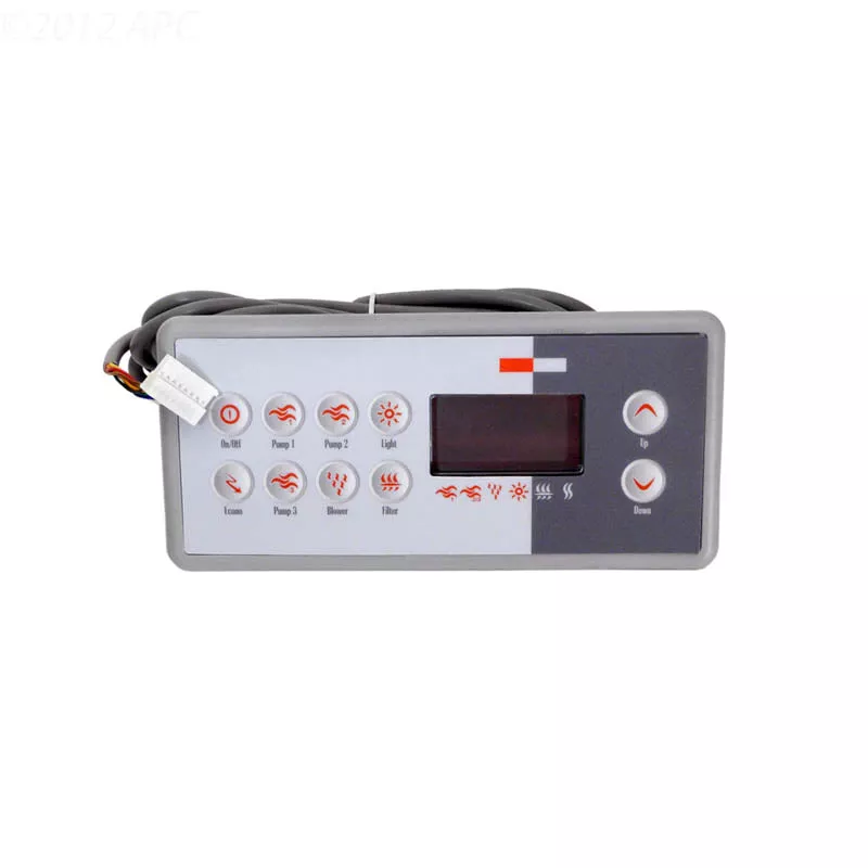 Gecko TSC-8-10K-GE1 Control Panel 0201-007153