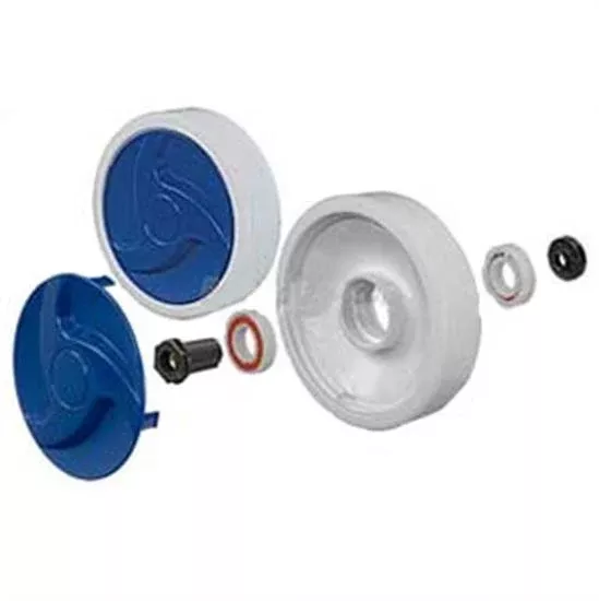 Hayward Phantom Rear Wheel Kit Includes Bearings, Nuts, and Hub Caps- AX6009B