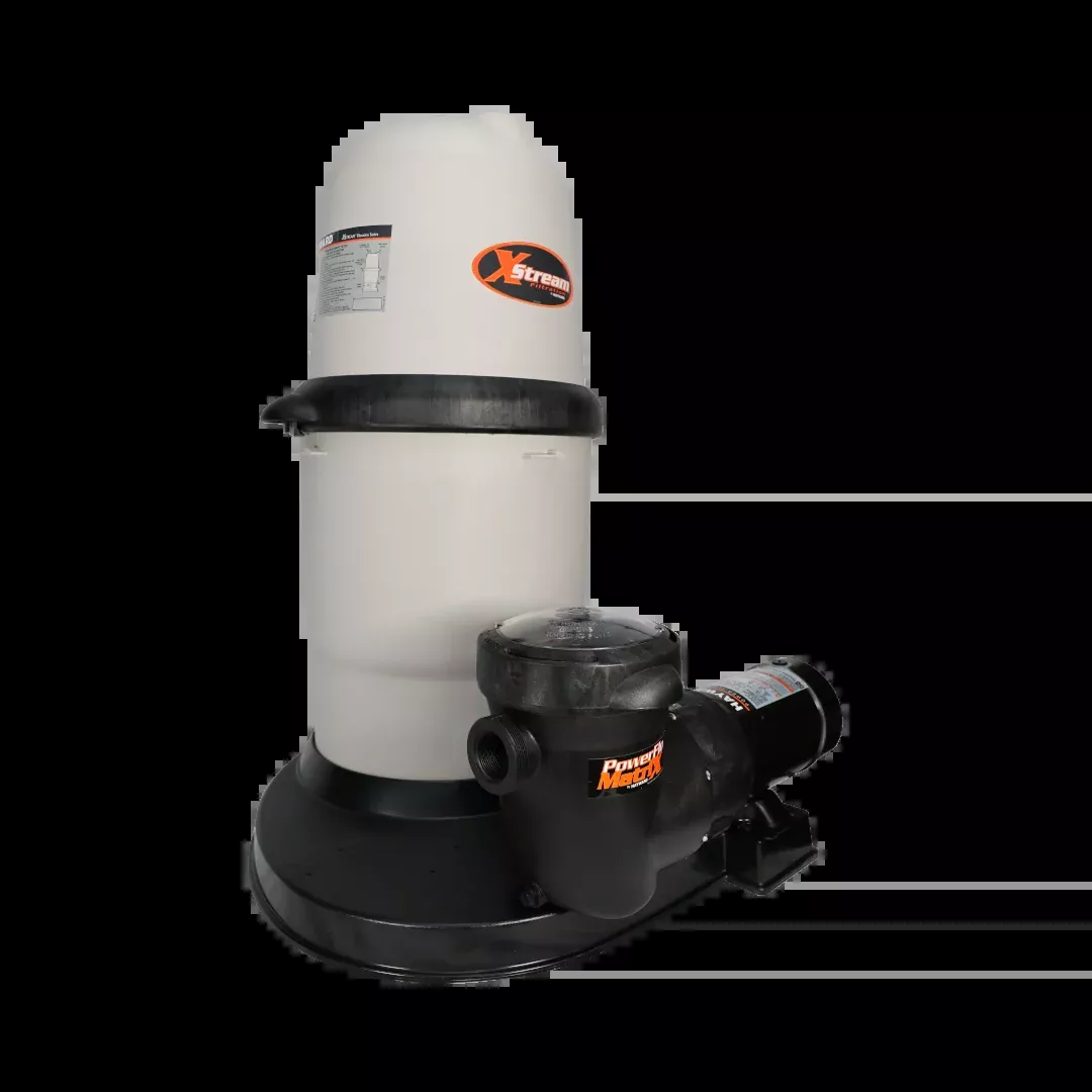Hayward XStream 150 Sq Ft Cartridge Filter System with 1.1 HP PowerFlo Matrix Pump W3CC15093S