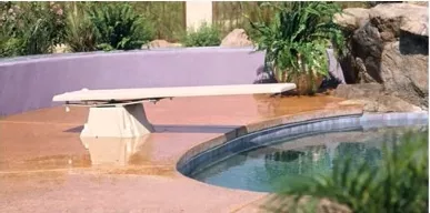 Inter-Fab Techni-Spring 6 feet Fiberglass Base-White - TSBF