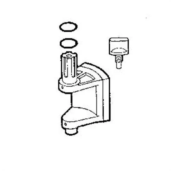 Jandy Diverter Assembly Complete With Knob - Positive Seal