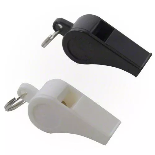 Kemp USA Plastic Pea Whistle 10-423 - Black
