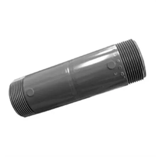 Lasco 1.5" x 8" Threaded Nipple Gray - Schedule 8