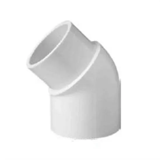 Lasco 4" SKT 45 Degree Elbow Gray - Schedule 80