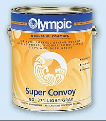 Olympic Super Convoy Non-Slip Coating - White / Gallon