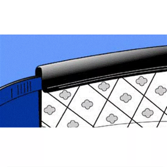 Overlap Liner Coping for 33' Round Pool - 52 Strips