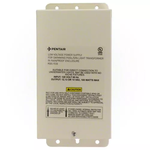 Pentair 100 Watt Transformer 619962