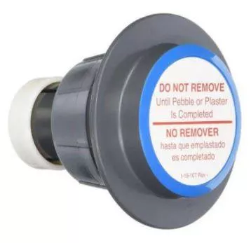 Polaris Caretaker Cleaning Head with UltraFlex 2.5" Collar & Cap for Concrete Pools -Charcoal Gray - 5-9-531A