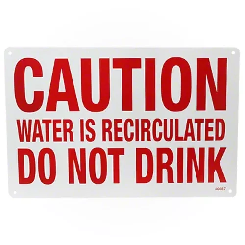 Poolmaster Caution Sign 40357