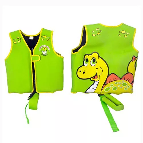 Poolmaster Dino Swim Vest - Green / Ages 3-6