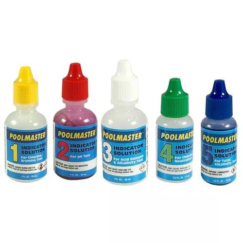 Poolmaster Indicator Solutions #1 - #5