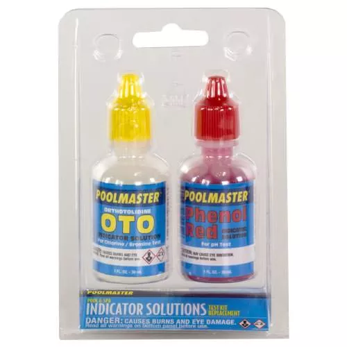 Poolmaster OTO and Phenol Red Indicator Solutions - 1 oz