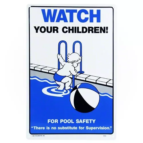 Poolmaster Watch Your Children Sign 40363