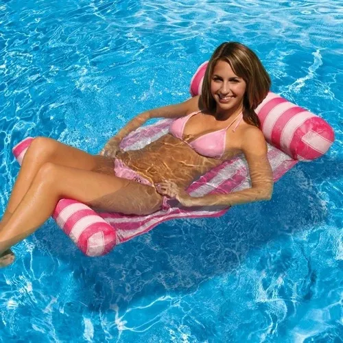 Poolmaster Water Hammock Lounger - Blue