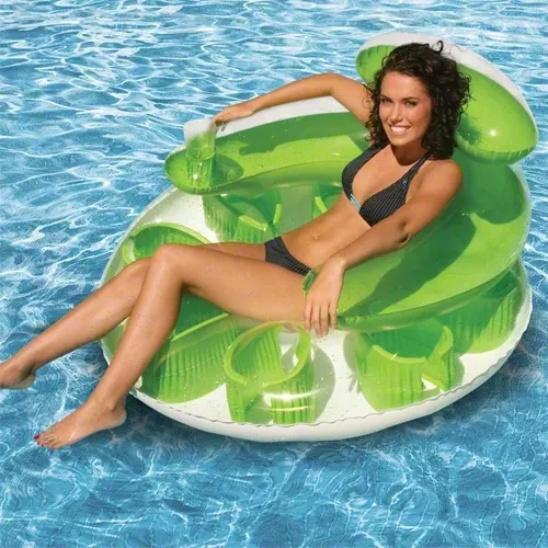 Poolmaster Water Pop Circular Lounge - Blue
