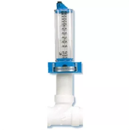 RolaChem 6" Vertical Pipe Flowmeter
