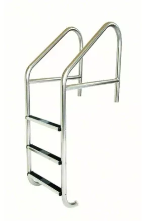 S.R. Smith 29" Standard Crossbrace Plus SS 3-Step Ladder - .065" wall 10124