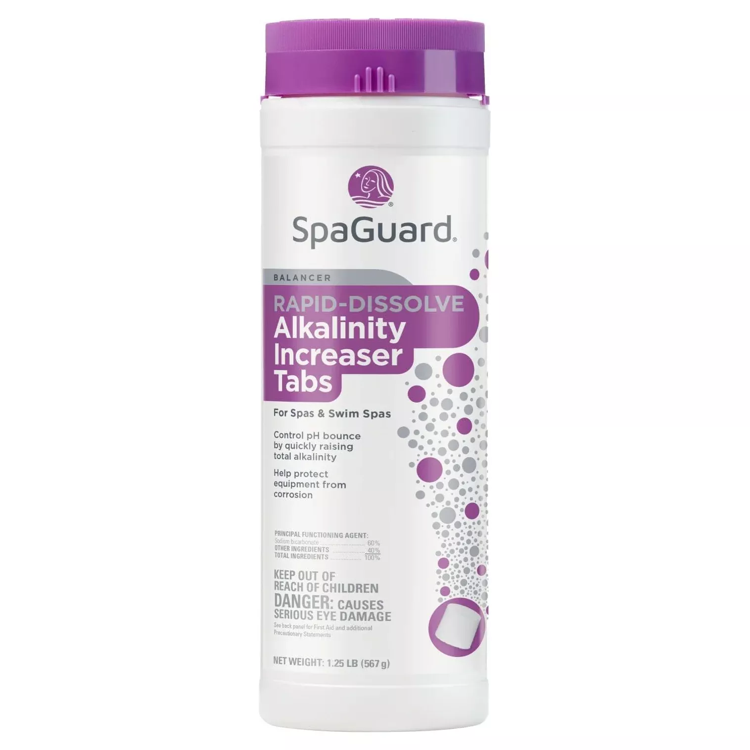 SPAGUARD Balancer Rapid-Dissolve Alkalinity Increaser Tabs 1.25lb
