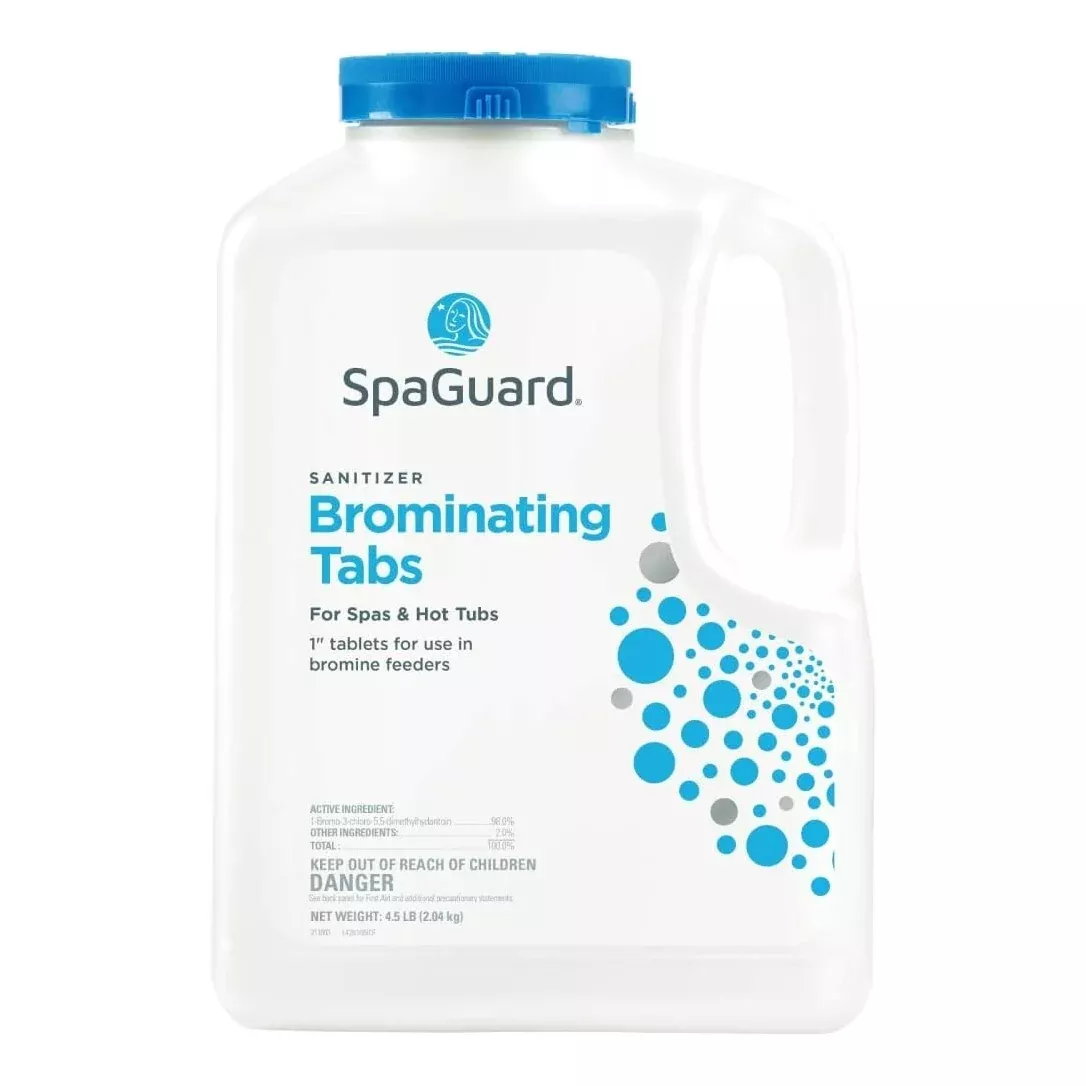 SpaGuard Brominating 1" Tablets (4.5 lbs) Sanitizer for Spas & Hot Tubs