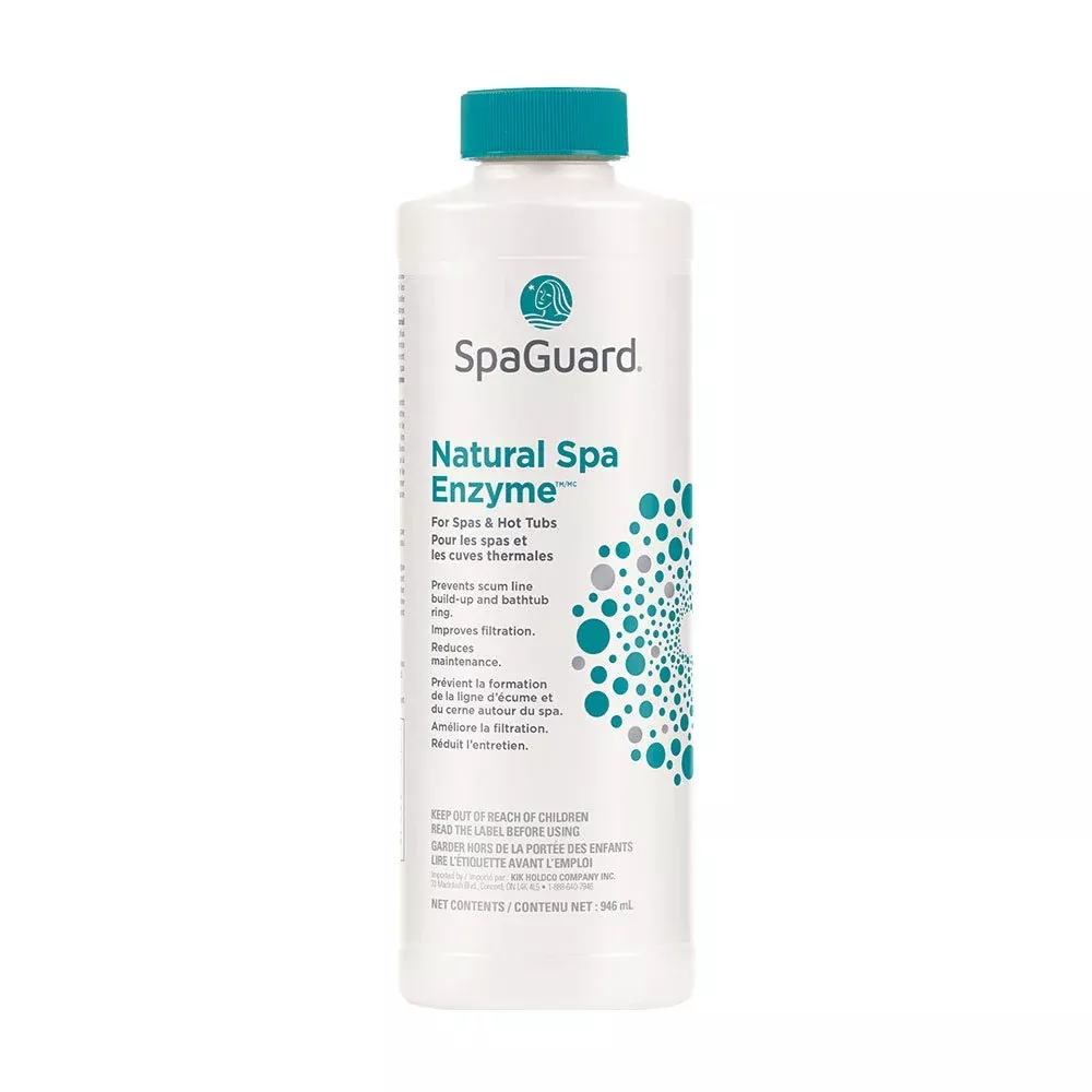 SpaGuard Natural Spa Enzyme, Spas and Hot Tubs, 1 qt