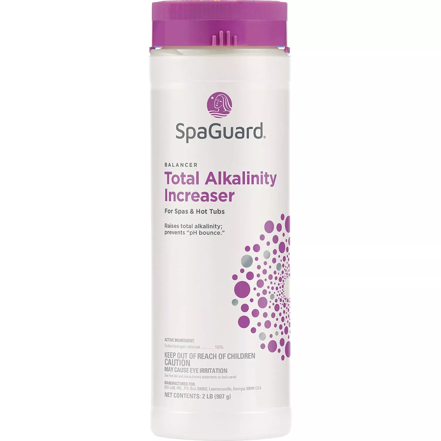 SpaGuard Total Alkalinity Increaser 2 lb Spa Hot Tub Water Balancer pH Stabilize