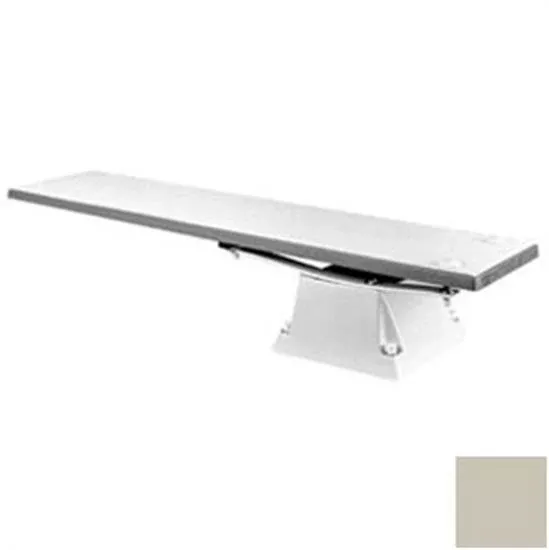 SR Smith Flyte-Deck Stand with 6' Fibre-Dive Board- Dive Board - Silver Gray with Matching Tread