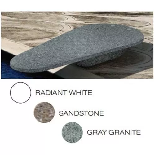 SR Smith Gray Granite FreeStyle Diving Board with Rock Gray Cantilever Stand - 68-210-42624