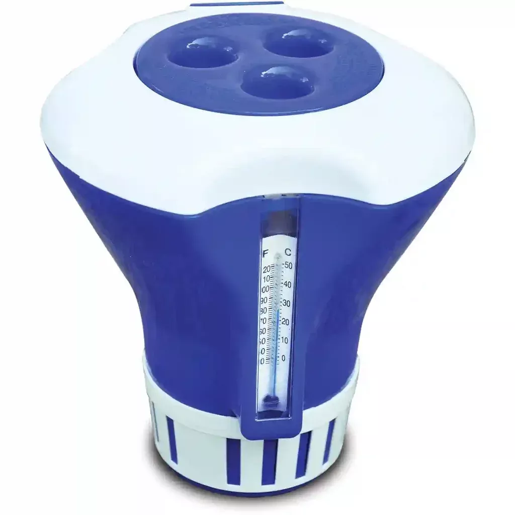 Swimline Chlorine Floater with Thermometer