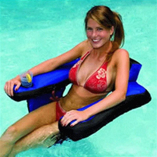 Swimline Fabric Covered U-Seat with Cupholders -90465