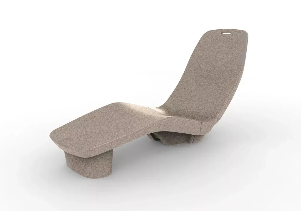 TenJam Laylo Lounger - Desert Sandstone