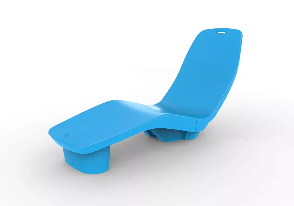TenJam Laylo Lounger - Light Blue