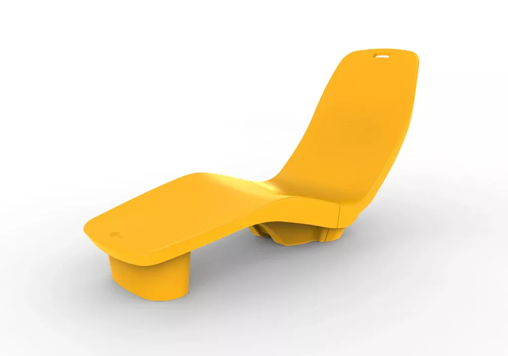 TenJam Laylo Lounger - Yellow