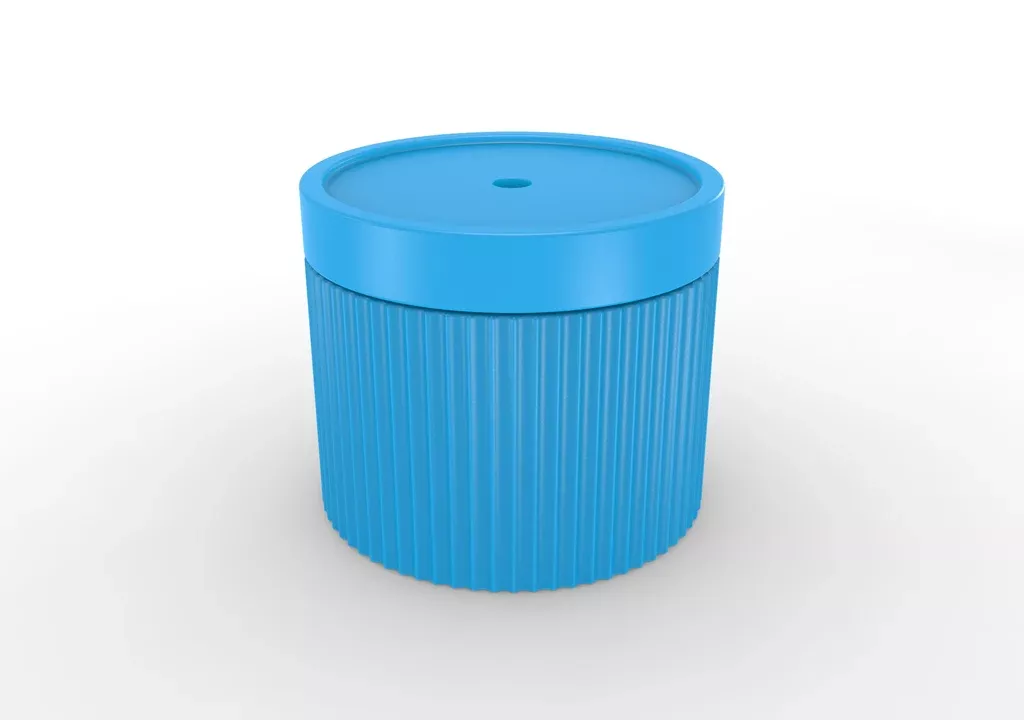 TenJam Ripple Wide Table - Light Blue