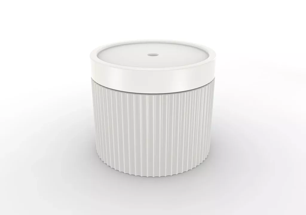 TenJam Ripple Wide Table - White