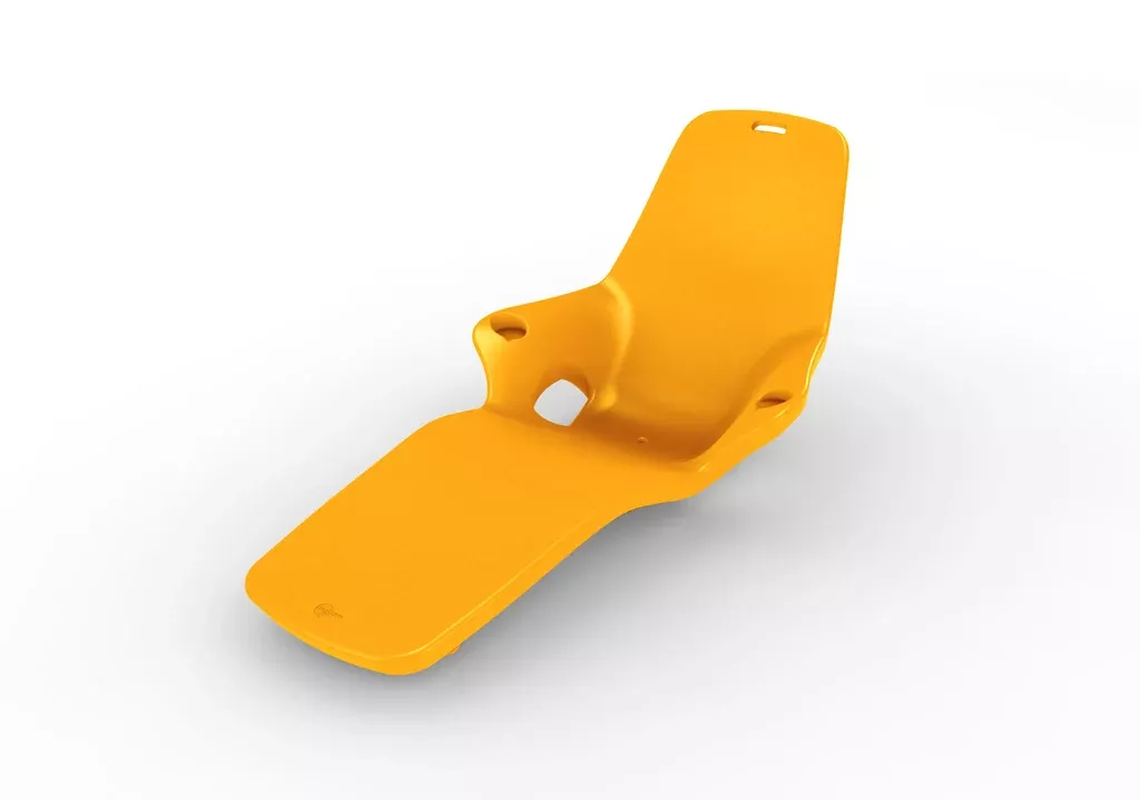 TenJam Shayz Lounger - 2 Pack - Yellow