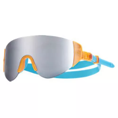 TYR Renegade Swimshades Mirrored - Silver/Orange