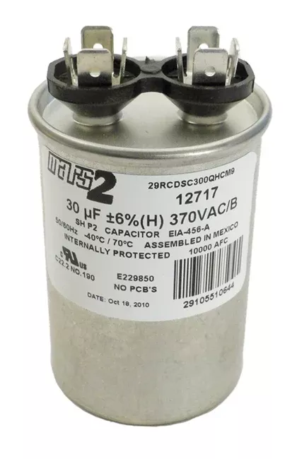 U.S. Seal 30 MFD 370v Run Capacitor - USS5VR0303
