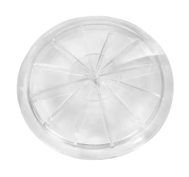 Val-Pak Wet Institute 6" Clear Pump Lid - VPPV65100