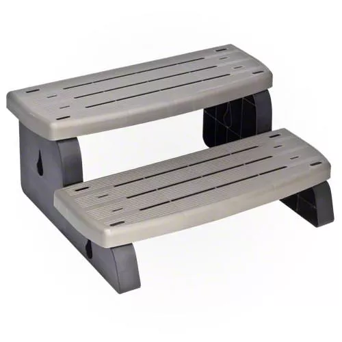 Waterway Hot Tub Steps - Coastal Grey