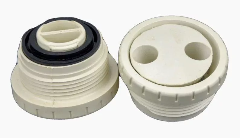 Waterway Spa Rotating Therapy Jet Assembly - White