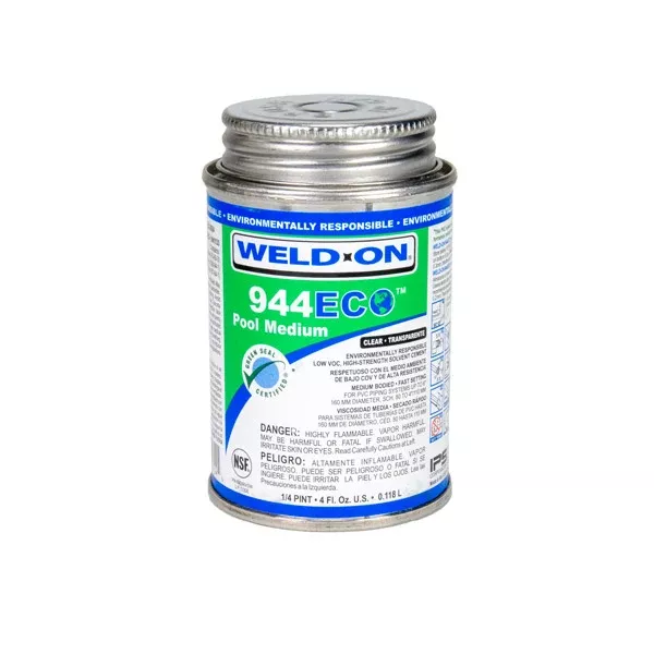 Weld-On 944 Eco Pool Medium Glue - 1/4 Pint