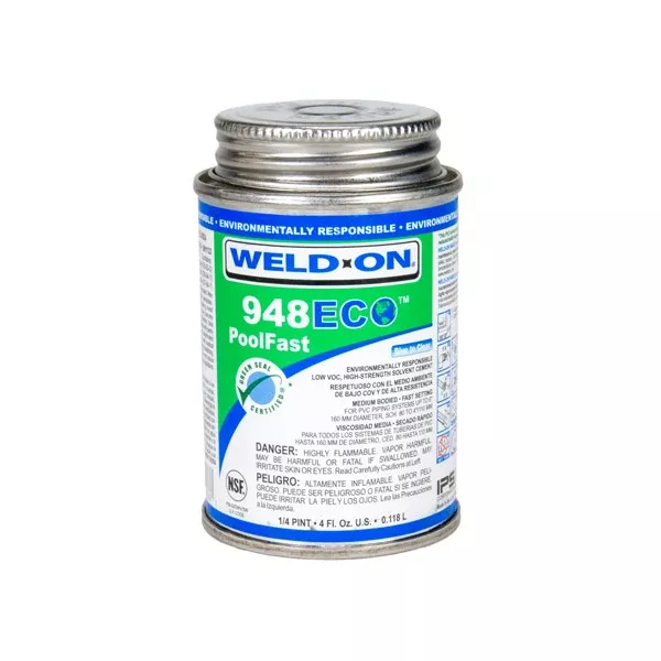 Weld-On 948 Eco Pool Fast Glue - 1/4 Pint