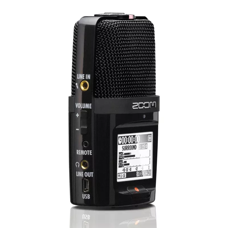 Zoom Handy Recorder Digital Audio Portable Compact Hand Recorder with SD Card